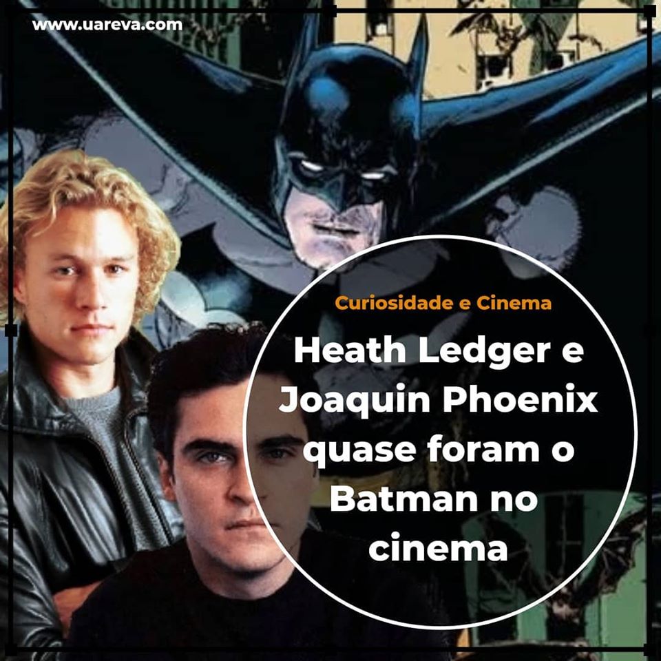 Christian Bale, o ator que interpretou Batman em O Cavaleiro das Trevas,  afirmou que Heath Ledger
